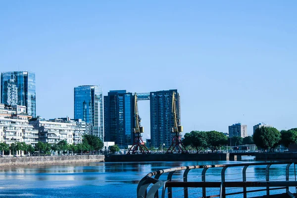 Puerto Madero Detalhe Edifícios — Fotografia de Stock