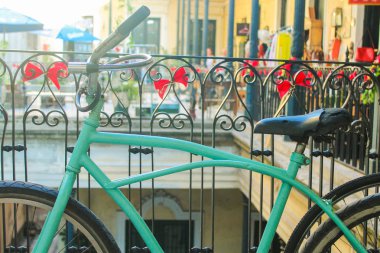 Vintage Retro Mavi Ulaşım