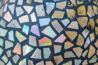 Mozaik Arka Plan Deseni Yakın çekim