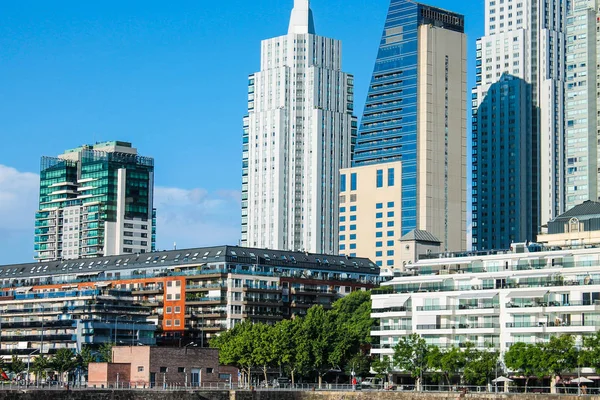 Puerto Madero Detalhe Edifícios — Fotografia de Stock