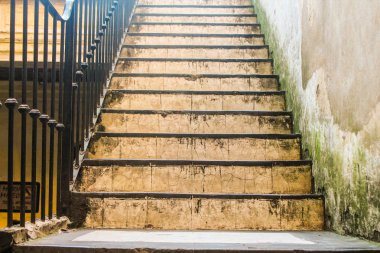 Antik Merdivenler Arka Plan Vintage
