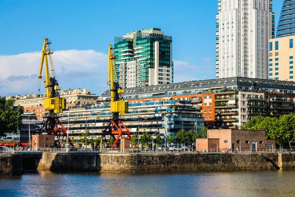 Puerto Madero Detalhe Cidade — Fotografia de Stock