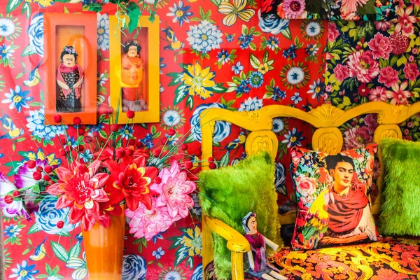 Vintage Frida Dekorasyon Renkli