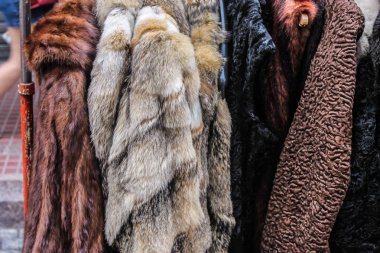 Deri Kürk Ceket Yüzeyi