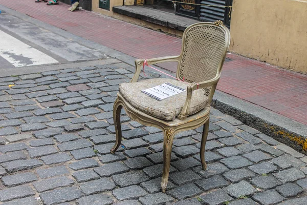 Antike Französische Stuhlmöbel — Stockfoto