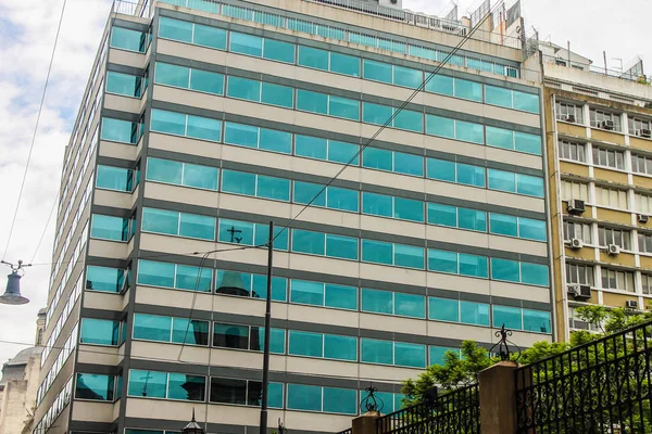 Vintage Edificio Detalle Ventanas — Foto de Stock