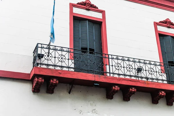 Edificio Vintage Fachada Casa — Foto de Stock