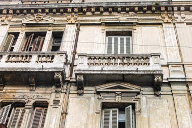 Vintage Mimari Ayrıntısı Pencereler