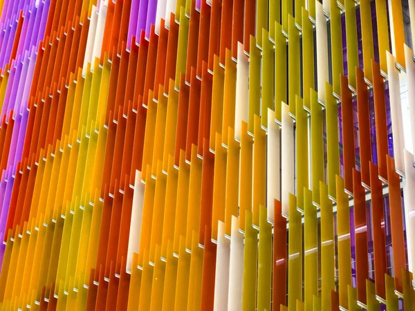 Akrilik Plastik Levha Dış Açık Konsept Tasarımı Renkli Bir Model — Stok fotoğraf