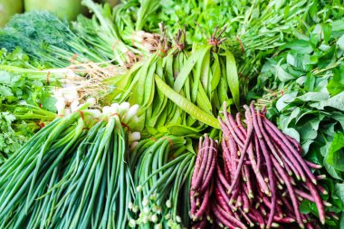 sokak gıda üzerinde taze sebze yerel Pazar kırsal