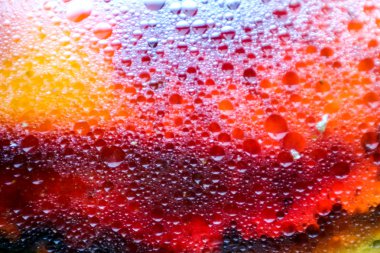 bulanık kırmızı turuncu sarı koyu ve yağ yüzeyi metin gölge