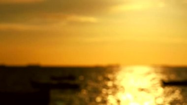 yansıması gün batımı geri turuncu ve ışık ve deniz de bulut kırmızı renk1