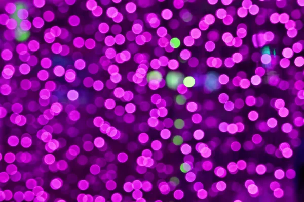 Purpurowy kolor streszczenie rozmycie i bokeh kolorowe światło wnętrze — Zdjęcie stockowe