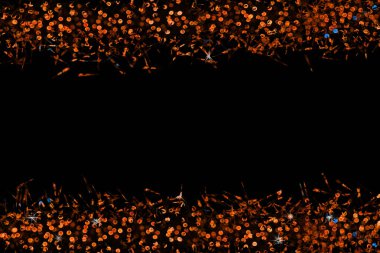 turuncu renkler bulanık renkli iç ve dış ışık ve