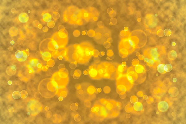 Oro lujo abstracto desenfoque bokeh interior en burbujas de luz de la puerta — Foto de Stock