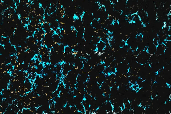 Derin Okyanus Işıltısı Renginde Denizanaları Mermer Altın Mineral Lüks Plan — Stok fotoğraf