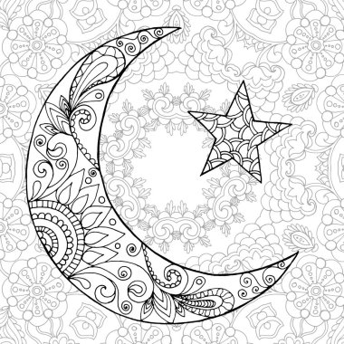 Ramazan Kareem yarım ay