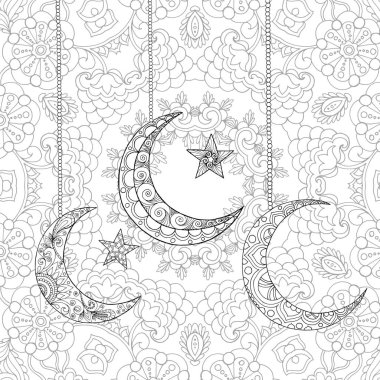 Ramazan Kareem tebrik tasarım arka plan