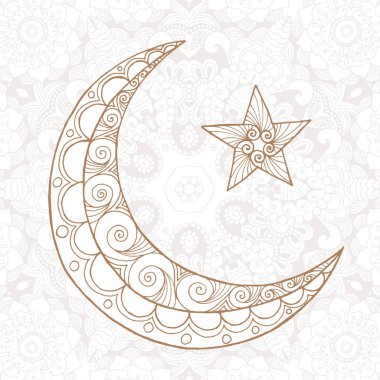 Ramazan Kareem yarım ay