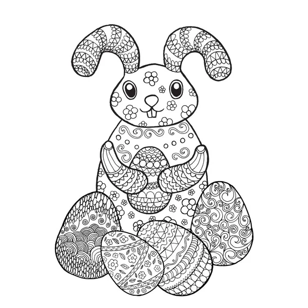 Пасхальный кролик-кролик — стоковый вектор