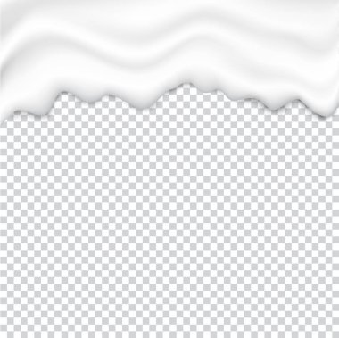 Sıvı kremsi beyaz doku