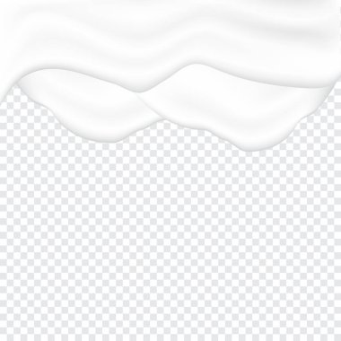 Sıvı kremsi beyaz doku