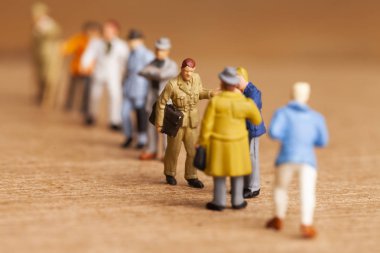 rowd minyatür insan