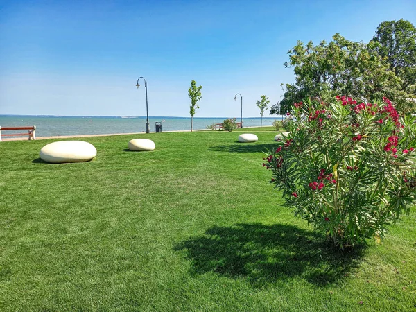 Balaton Gölü (Siofok, Macaristan, Avrupa)