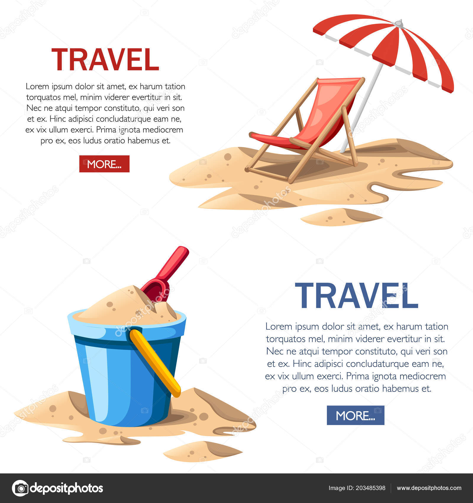 travel bucket and spade