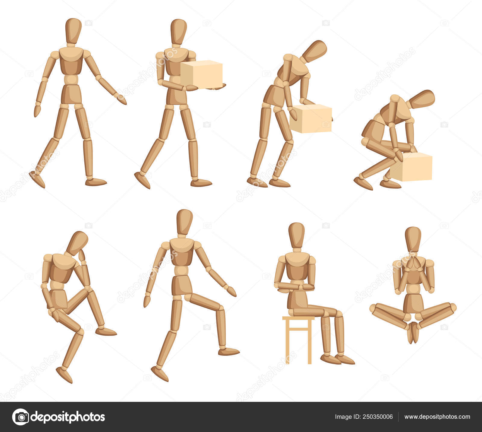 Wooden Man Model, Manikin To Draw Human Body Anatomy Pose. Mannequin  Control Dummy Figure Vector Simple Illustration Stock Image Stock Vector -  Illustration of graphic, athletics: 244924112