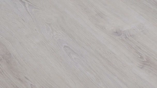 Wood light laminate texture. — Stock Video