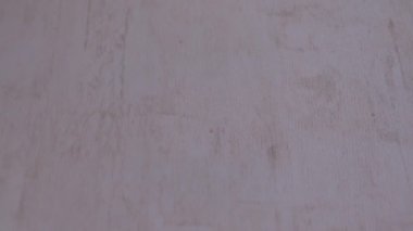 Doku ışık plastik lekeleri ile.