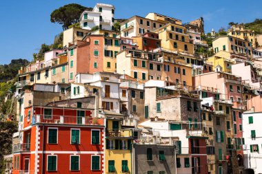 Rahat İtalyan evlerin görünümü