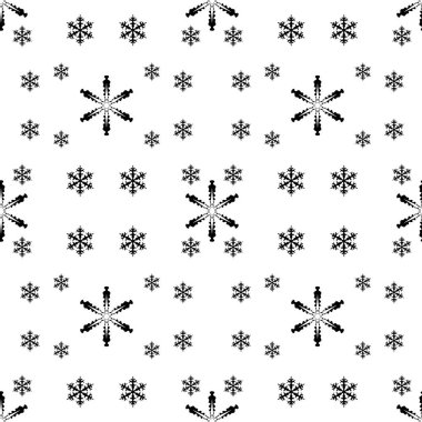 Kar, kar, düşen kar taneleri, kış arkaplanı, yeni yıl arkaplanı. Vektör illüstrasyonu