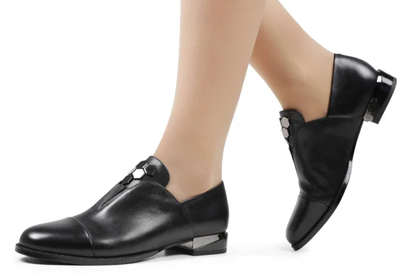 Vrouwen Schoenen Geïsoleerd Witte Achtergrond — Stockfoto