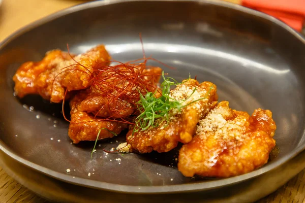 Teriyaki Tavuk Tava Japon Mutfağının Bir Fincan — Stok fotoğraf