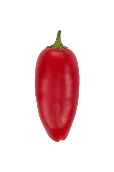 Ovely Mini Paprika Vitt Isolera Bakgrund Färska Grönsaker — Stockfoto