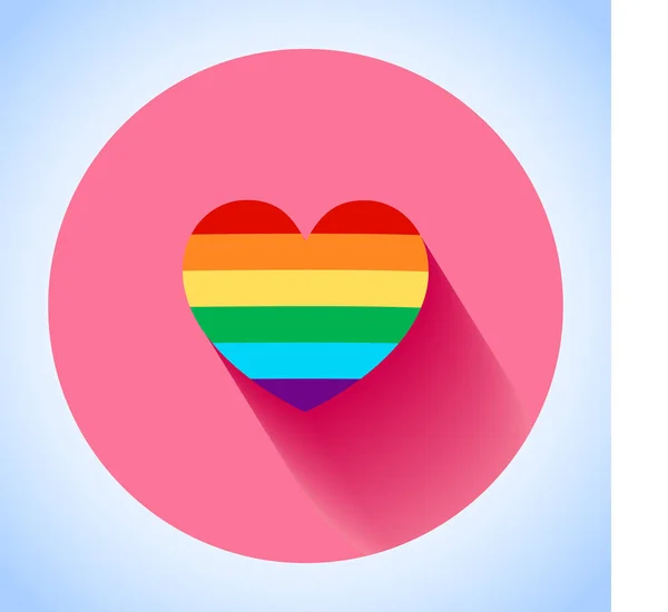 Simbolo Della Comunità Lgbt Emoji Vettore Emoticon Cartoni Animati Gialli — Vettoriale Stock