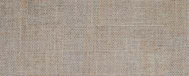 Örgü desenli doğal çuval bezi kumaşının ayrıntılı dokusu