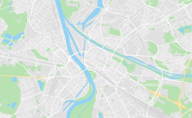 Mannheim, Almanya şehir sokak haritası
