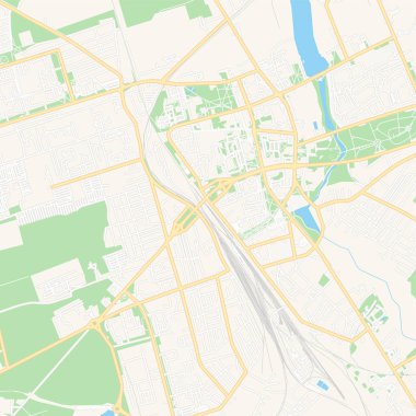 Lida, Beyaz Rusya yazdırılabilir harita