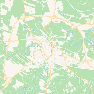 Zwettl, Avusturya yazdırılabilir harita