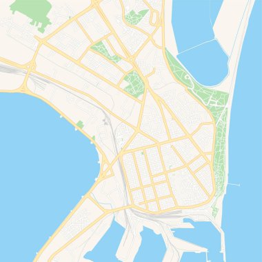 Burgaz, Bulgaristan yazdırılabilir harita