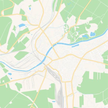  Prerov, Çek Cumhuriyeti yazdırılabilir harita