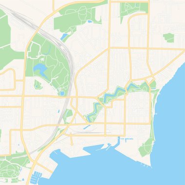 Fredericia, Danimarka yazdırılabilir harita