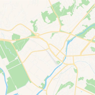 Salo, Finlandiya yazdırılabilir harita