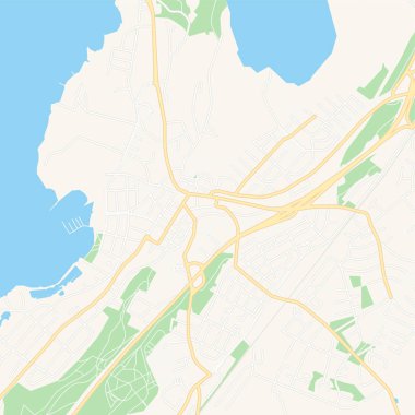 Lohja, Finlandiya yazdırılabilir harita