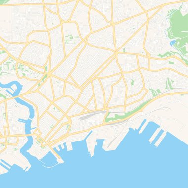 Brest, Fransa yazdırılabilir harita