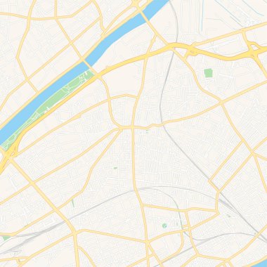 Colombes, Fransa yazdırılabilir harita