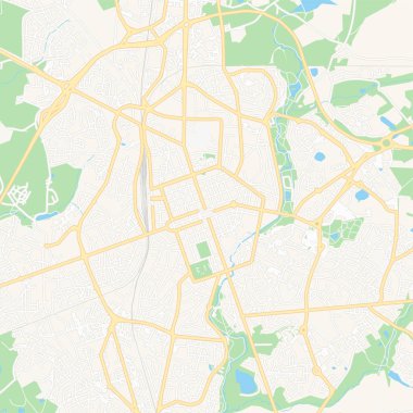 La Roche-sur-Yon, Fransa yazdırılabilir harita